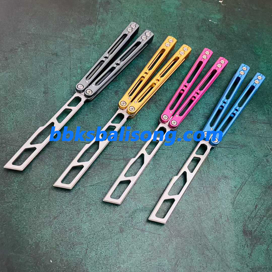 Banshu 8802 Original Balisong 7075 Aluminum Handle