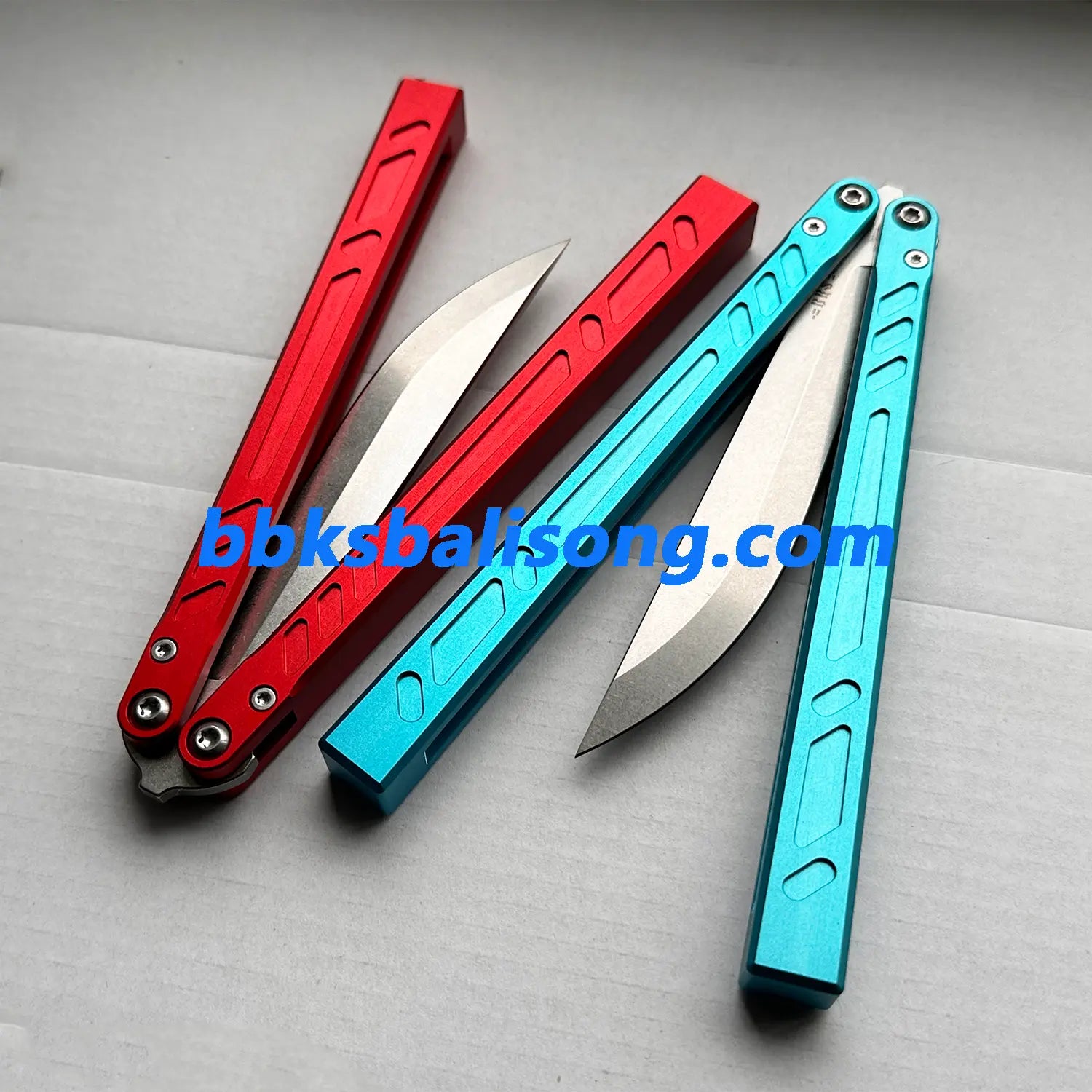 New Baliplus Barebones Balisong Clone 7075 Aluminum Channel Handle BBKSbalisong