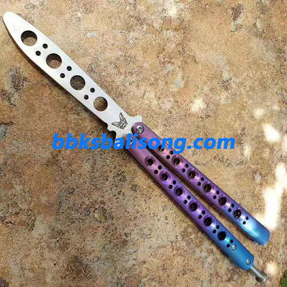 Theone Benchmade BM40 Balisong Clone Titanium Handle