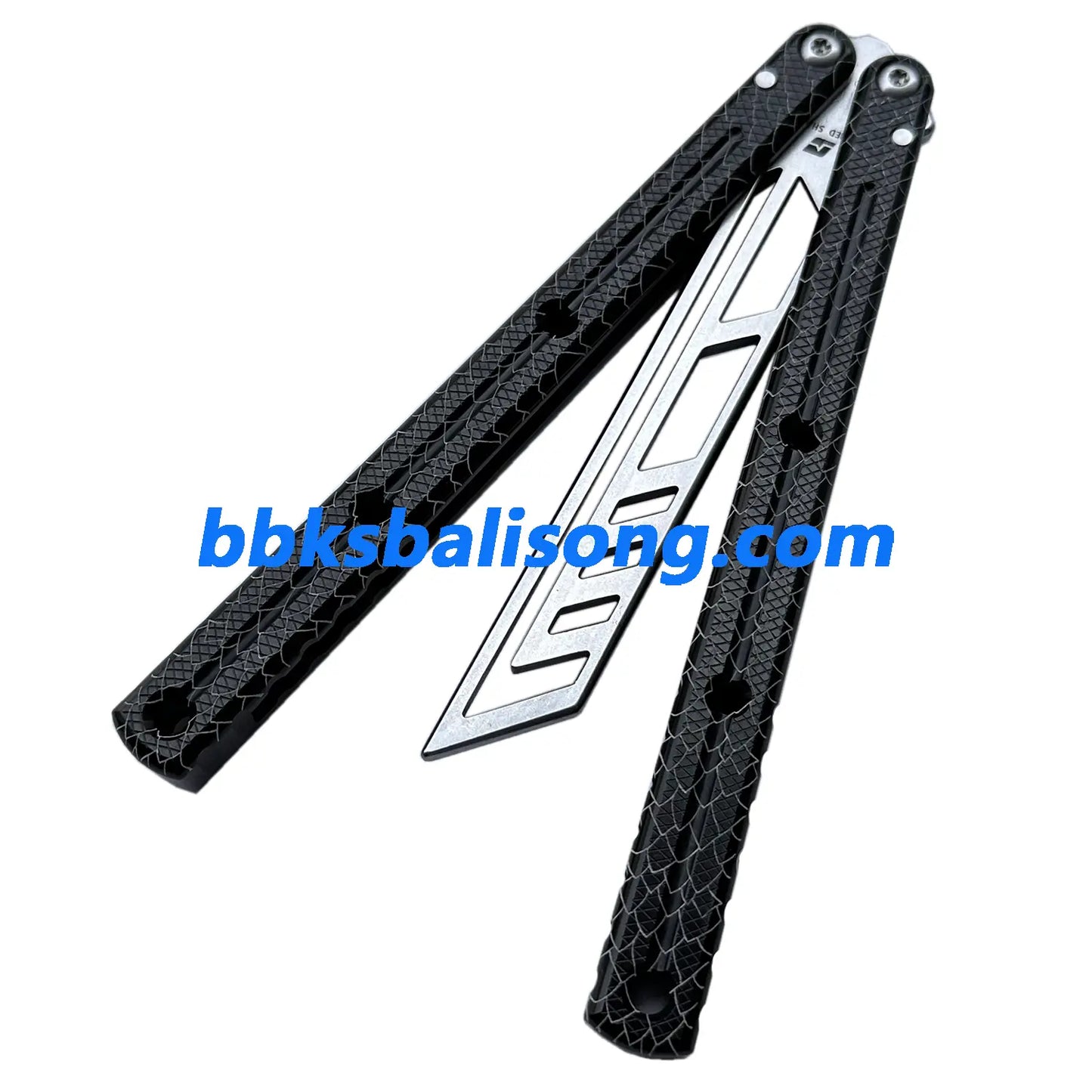 ARMED SHARK Krake Raken (Kraken) V3 Balisong Clone 7075 Aluminum Handle BBKSbalisong