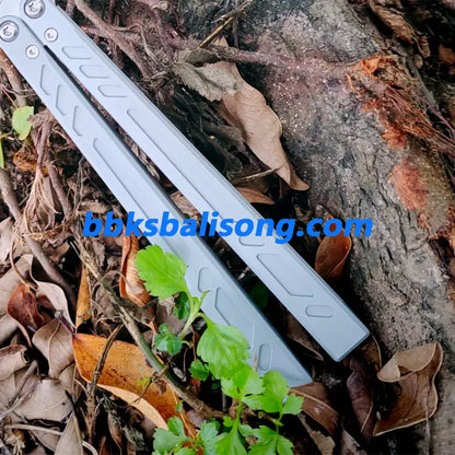 New Baliplus Barebones Balisong Clone 7075 Aluminum Channel Handle BBKSbalisong