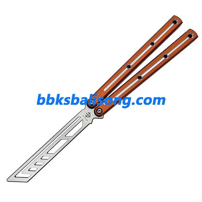 Baliplus Krake Raken (Kraken) V3 Balisong Trainer Clone 6061 Aluminum Channel Handle BBKSbalisong