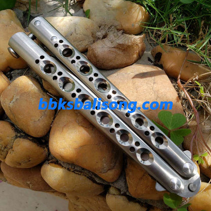 Theone Benchmade BM46 BM47 Balisong Clone Titanium Handle