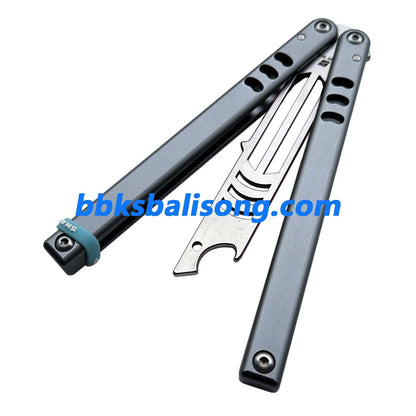 ARMED SHARK Mako V4.5 Clone Bottle Opener Balisong 6061 Aluminum