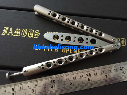 Theone Benchmade BM40 Balisong Clone Titanium Handle