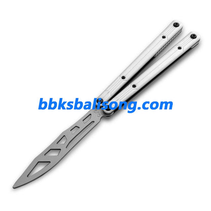 Asgard Steel Cygnus V2 Balisong Stainless Steel Handle Bushings System