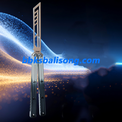 ARK Knives Kraken V2.5 Balisong Clone 7075 Aluminum Speed Channel Handle