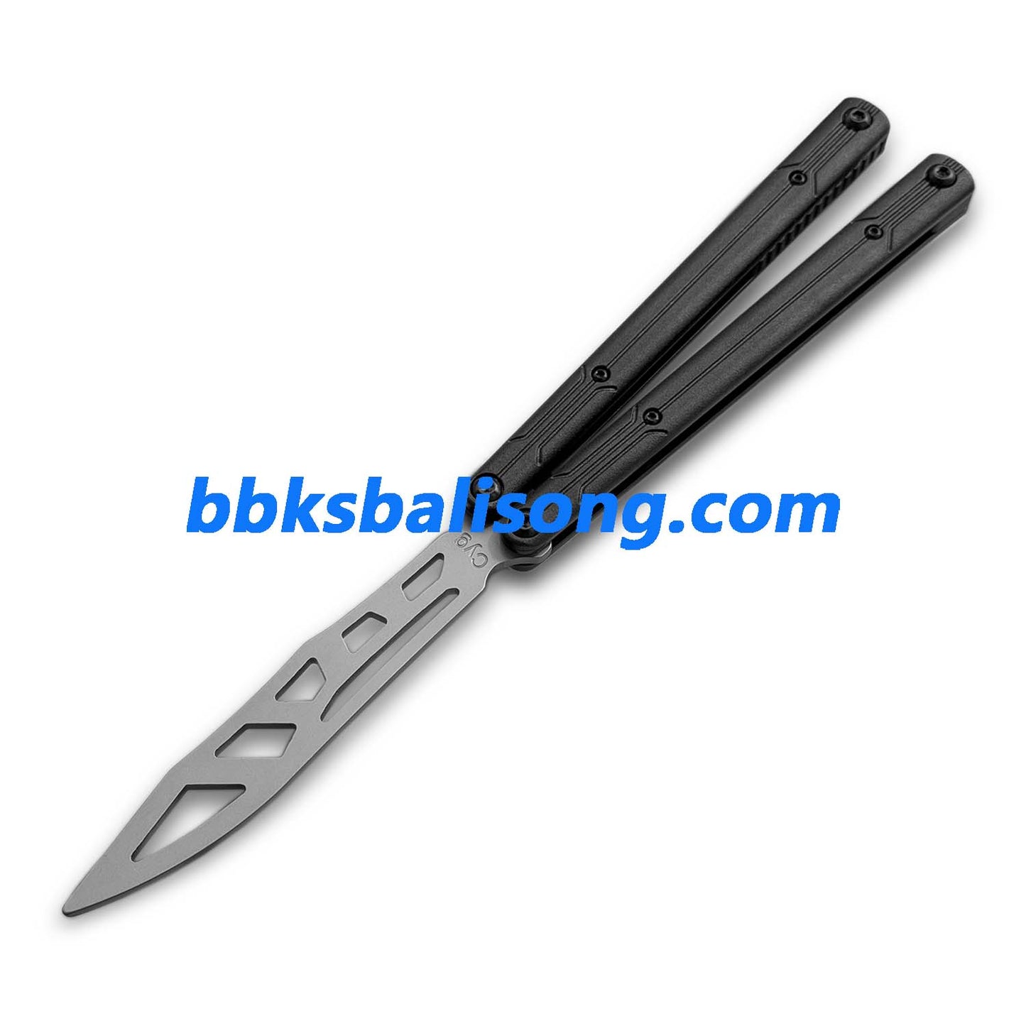 Asgard Steel Cygnus V2 Balisong Stainless Steel Handle Bushings System