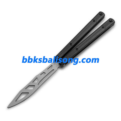 Asgard Steel Cygnus V2 Balisong Stainless Steel Handle Bushings System