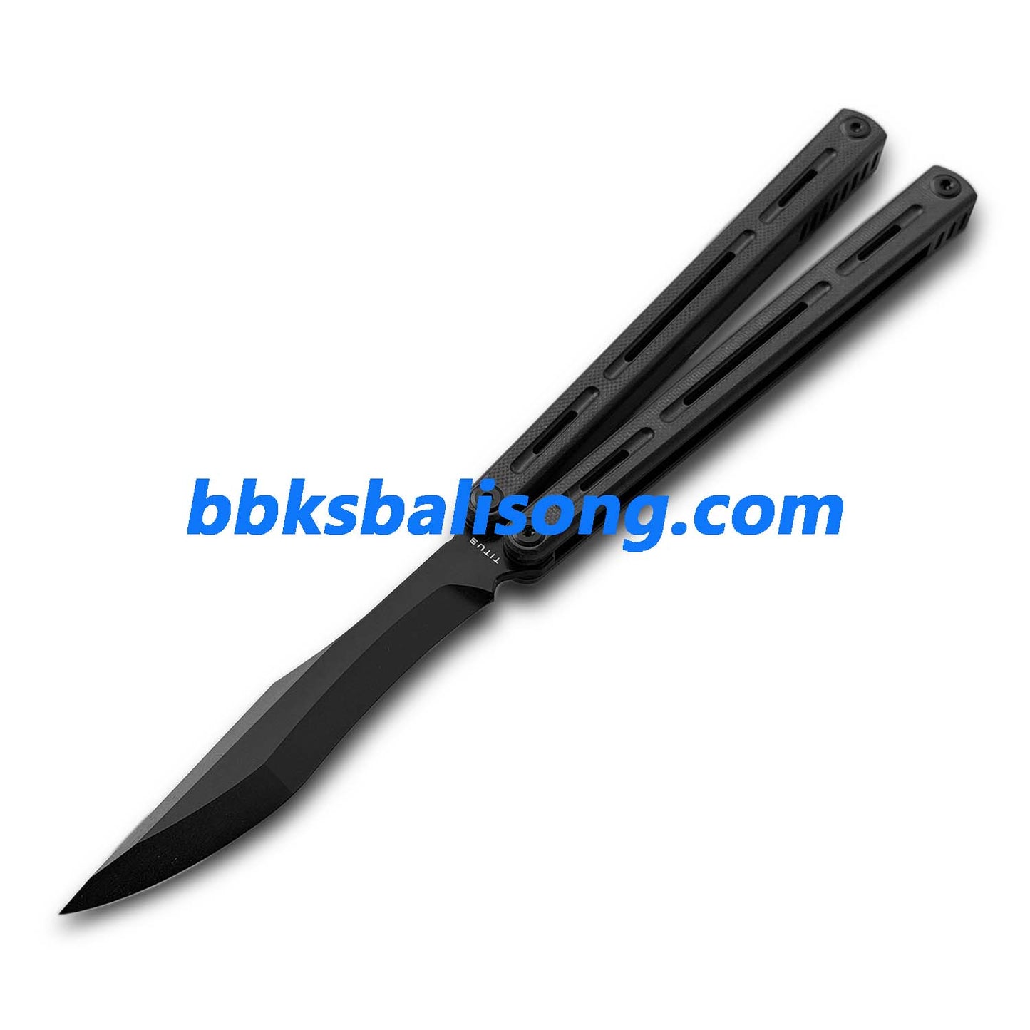 Titus Egrets Original Balisong Live Blade G10+7075 Aluminum Handle