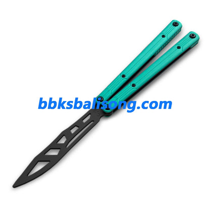 Asgard Steel Cygnus V2 Balisong Stainless Steel Handle Bushings System