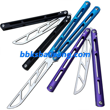 TOUCH TIMES Tsunami Balisong Clone 7075 Aluminum Handle