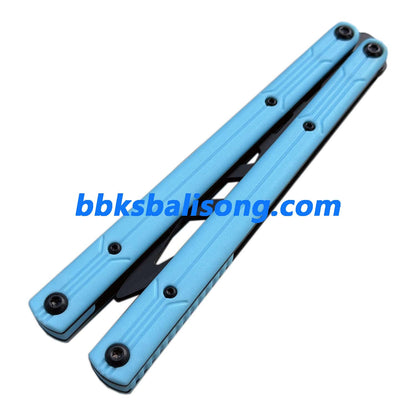 Asgard Steel Cygnus V2 Balisong Stainless Steel Handle Bushings System