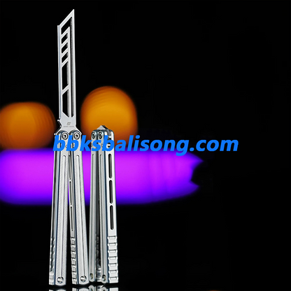 ARMED SHARK Krake Raken (Kraken) V3 Balisong Clone 7075 Aluminum Handle