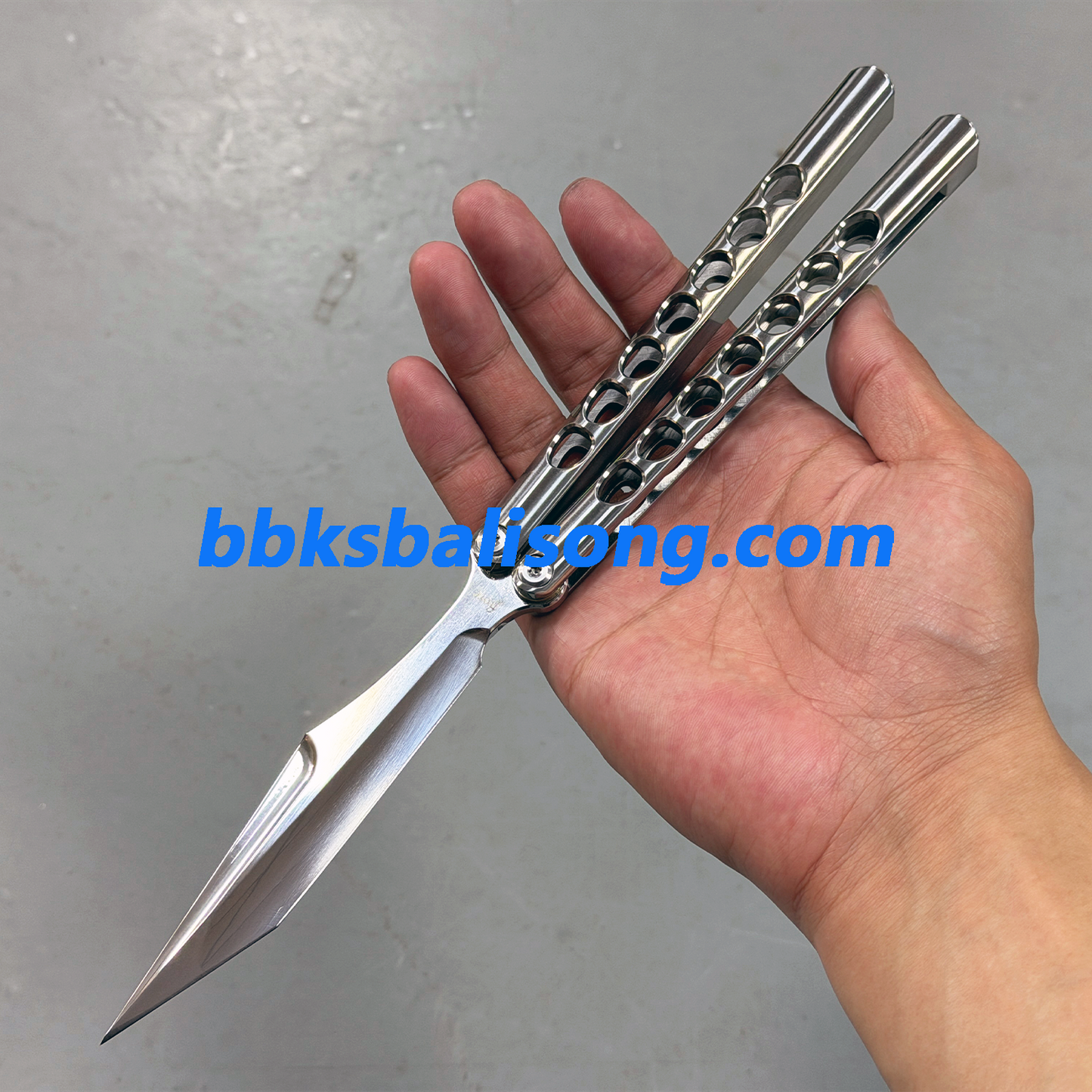 Titus Fiore Balisong Clone Titanium Handle