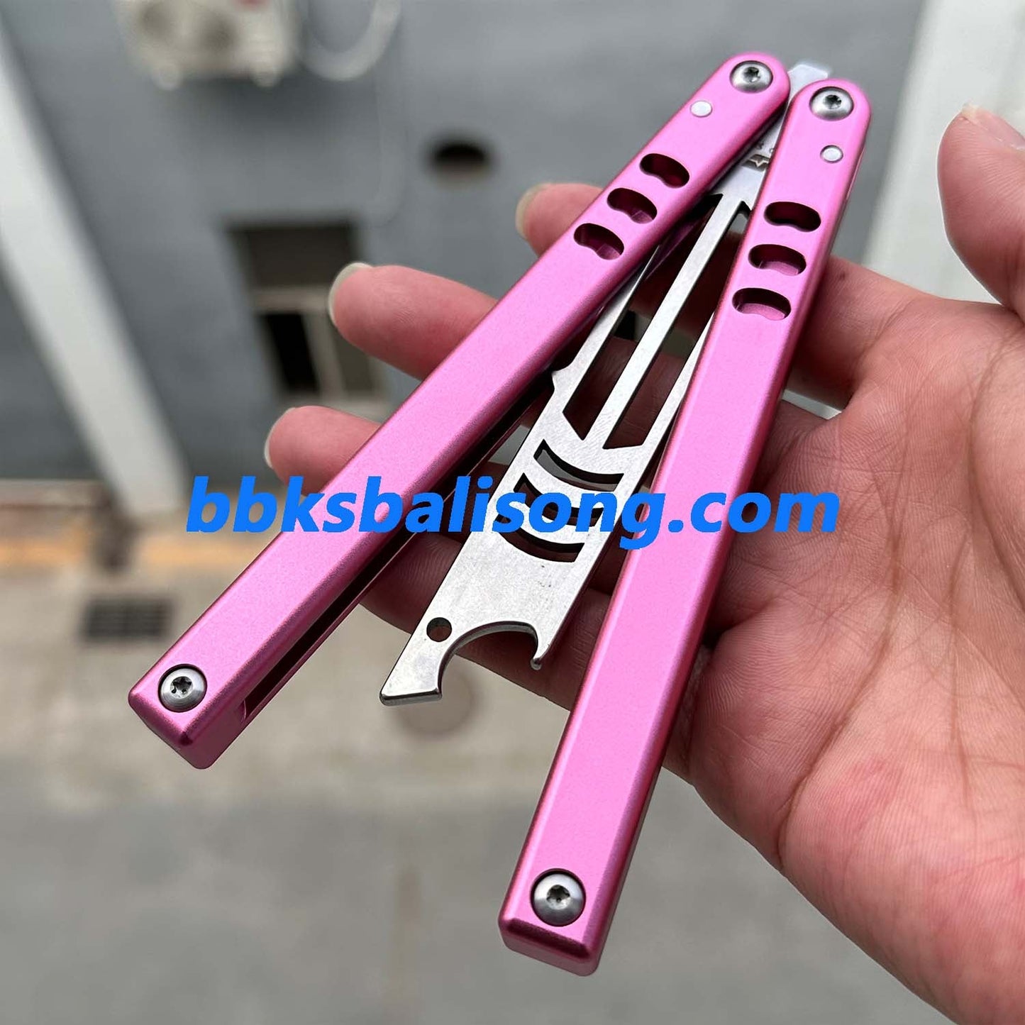 ARMED SHARK Mako V4.5 Clone Bottle Opener Balisong 6061 Aluminum