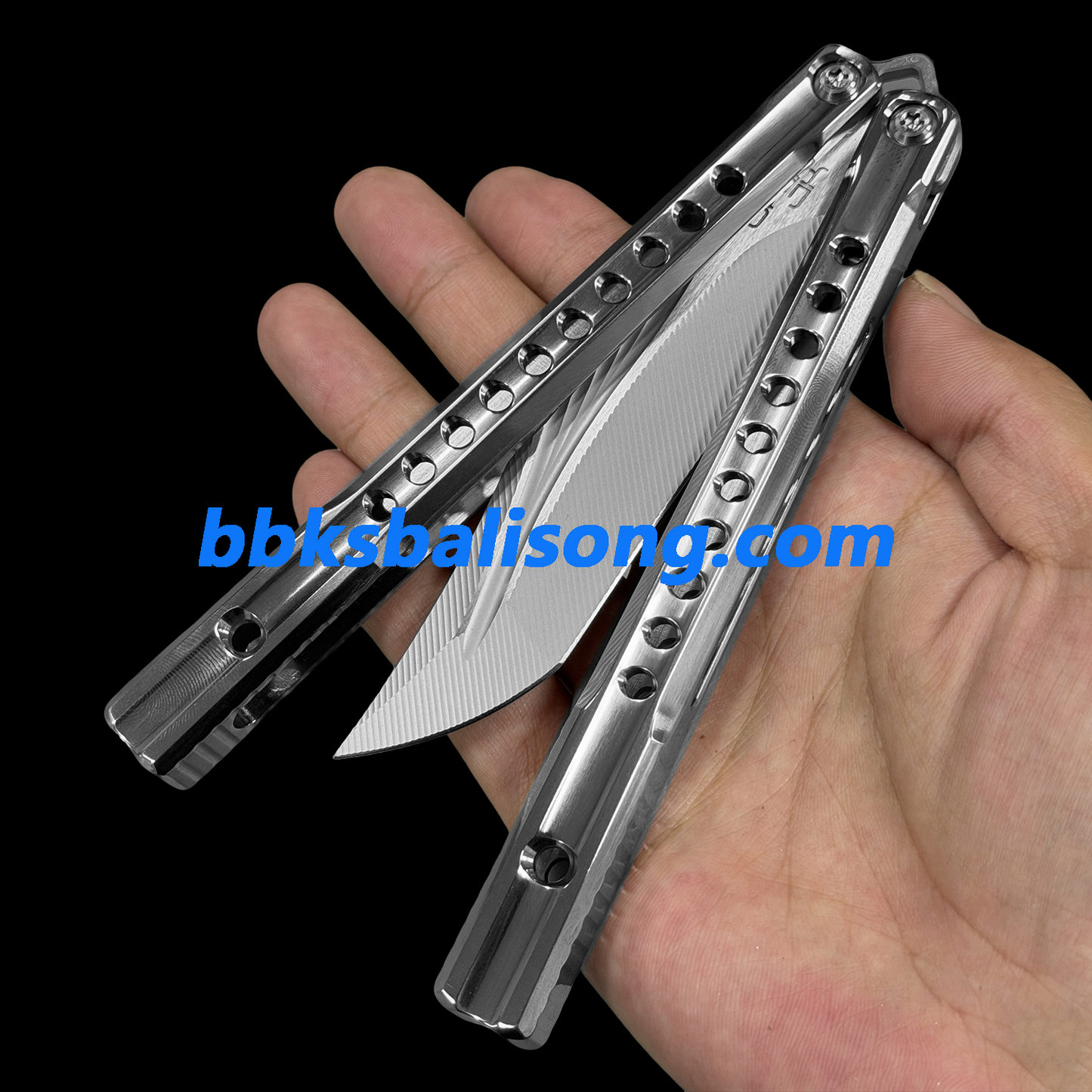 Baliplus Orca V2 Balisong Clone Titanium Handle Bushings System