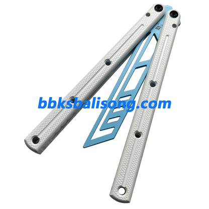 ARMED SHARK Krake Raken (Kraken) V3 Balisong Clone 7075 Aluminum Handle BBKSbalisong