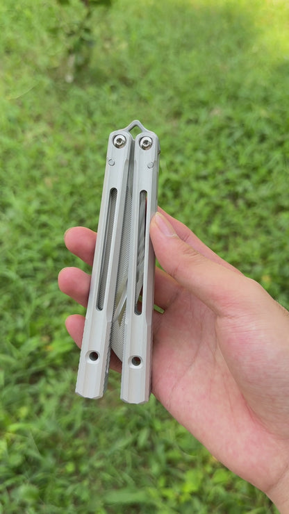 Banshu Orca V2 Balisong Clone 7075 Aluminum Handle