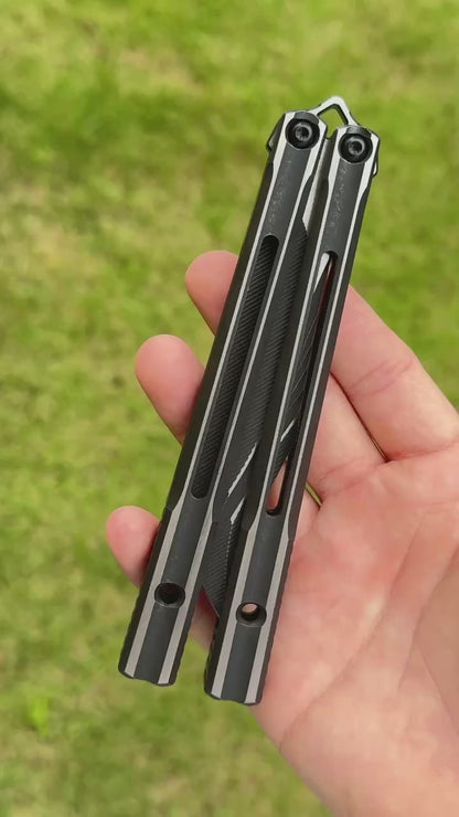 Baliplus Orca V2 Balisong Clone Titanium Handle Bushings System