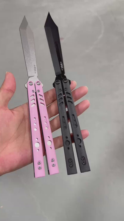 Baliplus Replicant (REP) Live Blade Balisong Clone G10+Titanium Handle