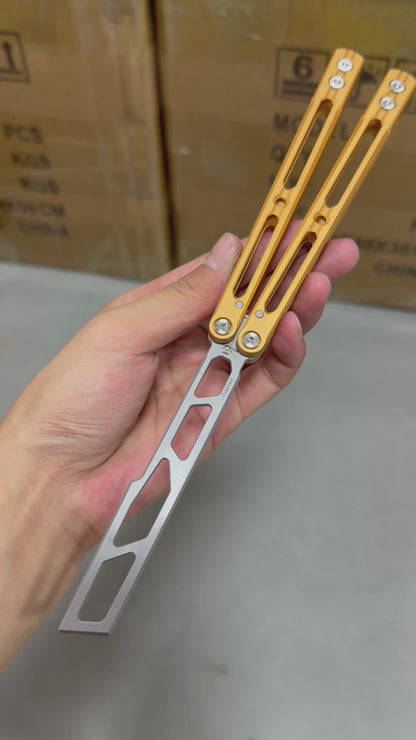 Banshu 8802 Original Balisong 7075 Aluminum Handle