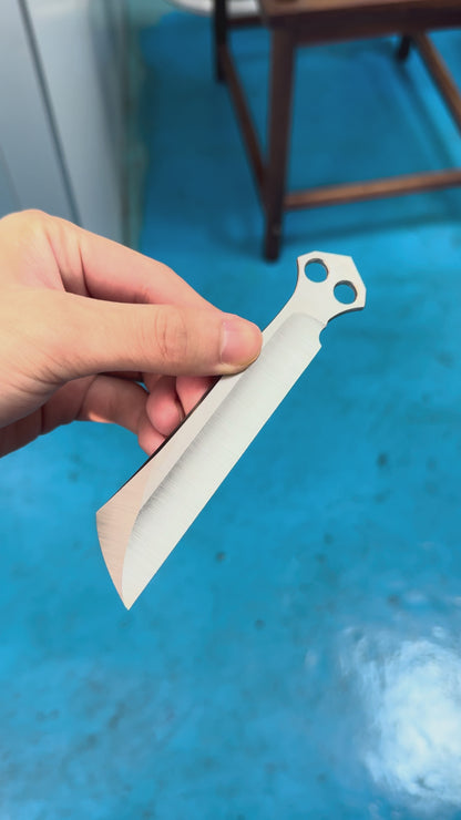 Zunmade AMKW Aeon Balisong Clone G10+Titanium Handle Live Blade