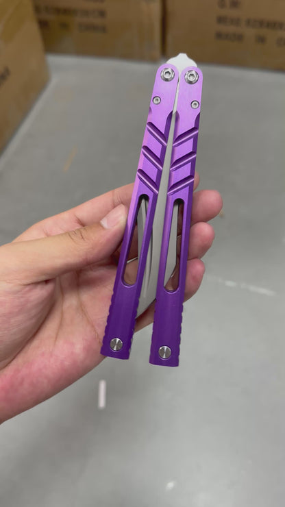 Titus CHAB Channel Alpha Beast V3 Balisong Clone 7075 Aluminum Handle
