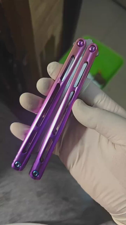 BBKS‘s Anodization Service For Titanium Balisong