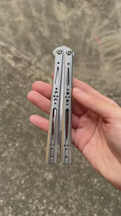Zunmade Ryworx Ga Balisong Clone Titanium Handle
