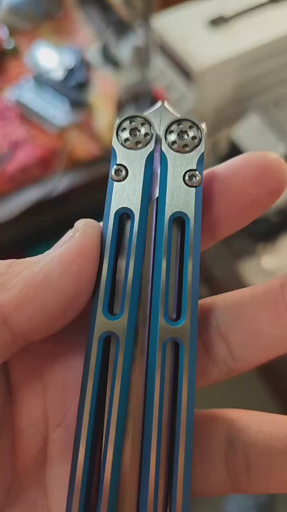 BBKS‘s Anodization Service For Titanium Balisong