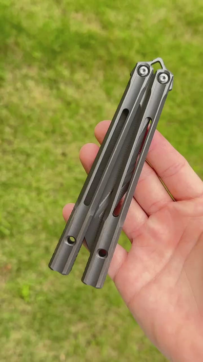 Baliplus Orca V2 Balisong Clone Titanium Handle Bushings System