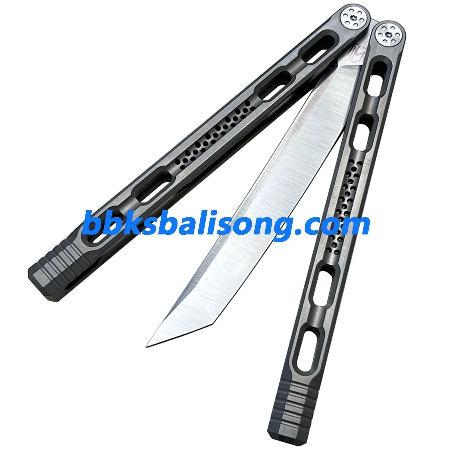 MXNIUM Raid Original Balisong Titanium Handle BBKSbalisong