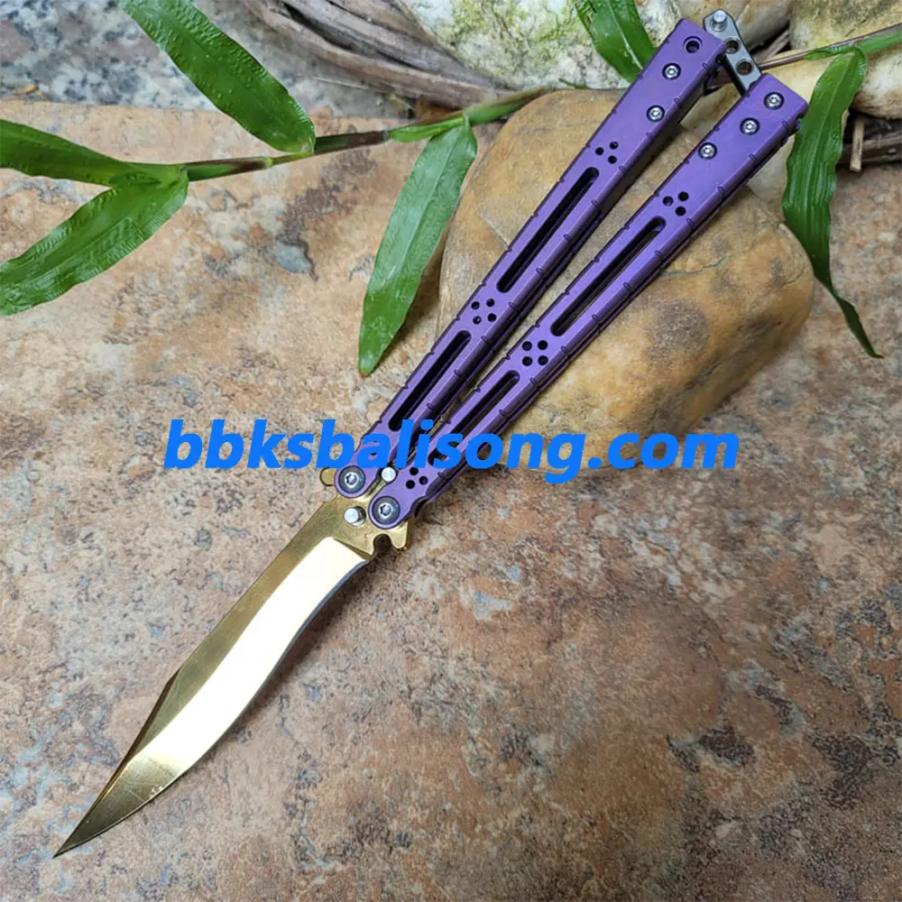 Theone Titanium HOM Basilisk Balisong Clone BBKSbalisong