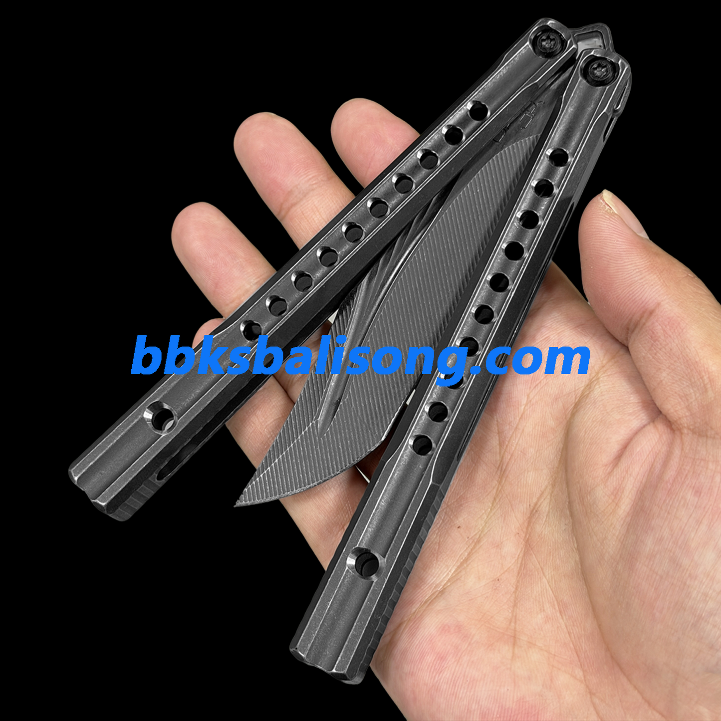 Baliplus Orca V2 Balisong Clone Titanium Handle Bushings System
