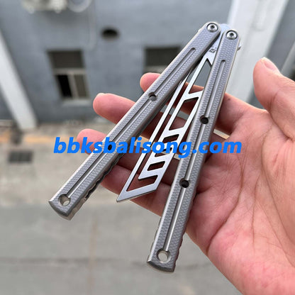 ARMED SHARK Titanium Krake Raken (Kraken) V3 Balisong Clone