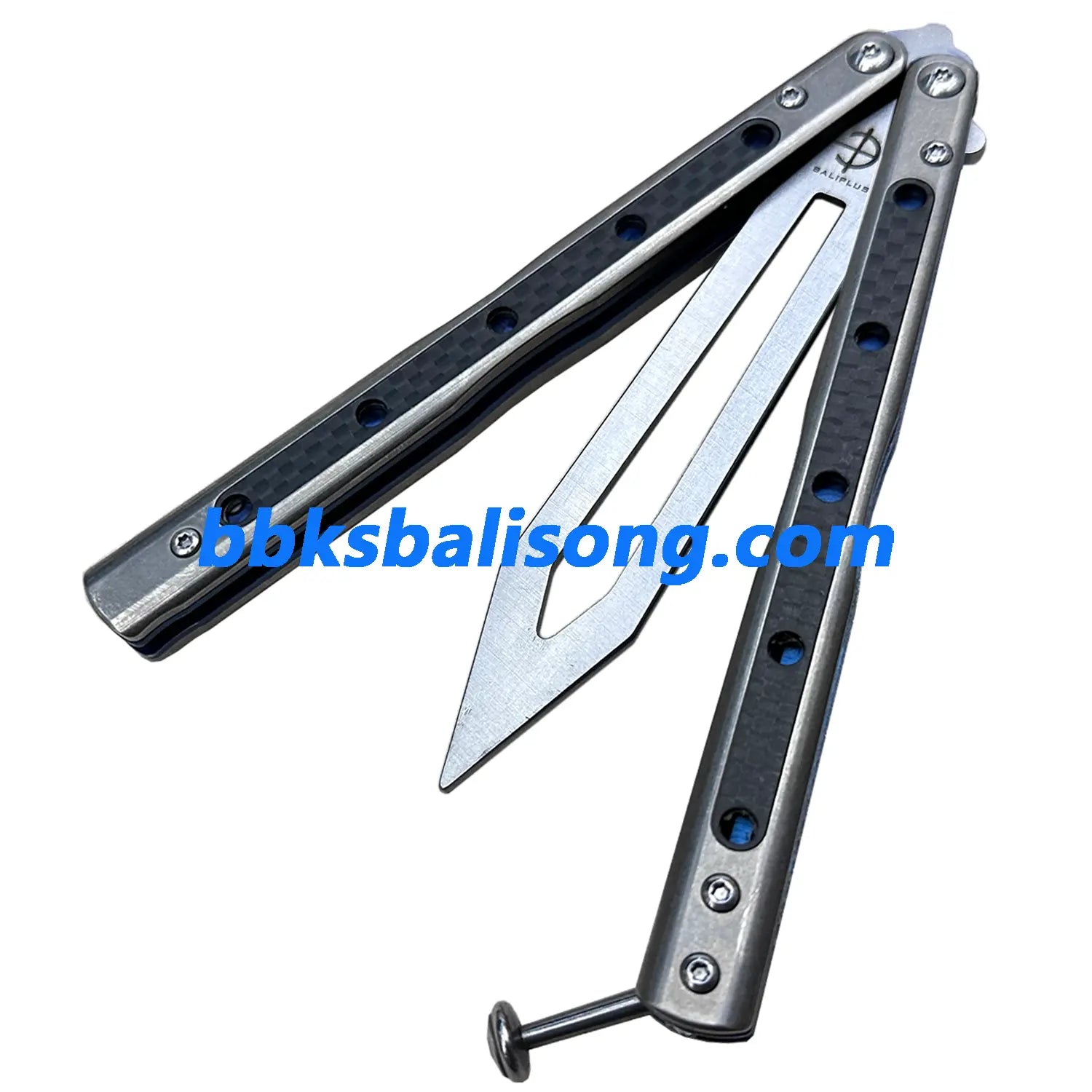 Baliplus BM51 Clone Carbon Fiber+Titanium Alloy Handle BBKSbalisong