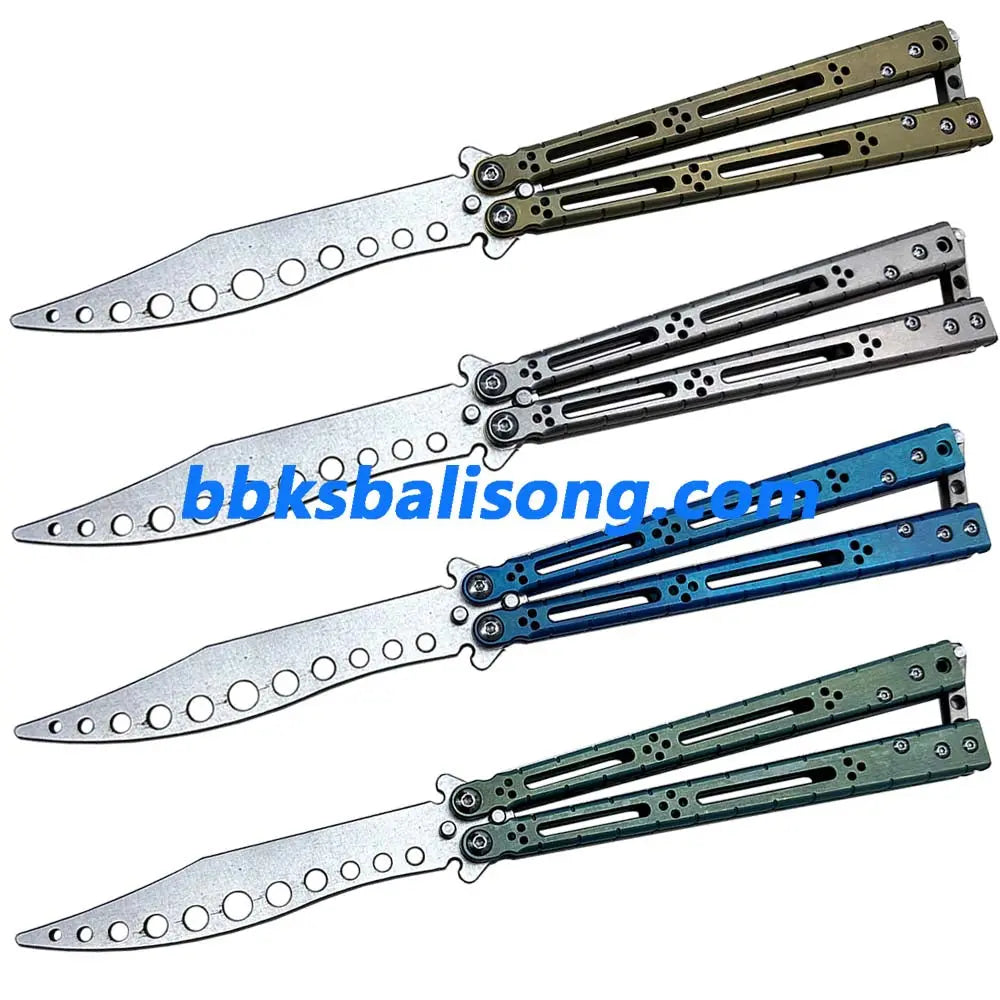 Theone Titanium HOM Basilisk Balisong Clone BBKSbalisong