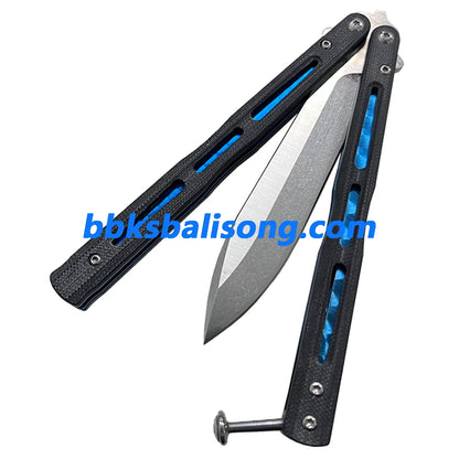 Baliplus BM51 Clone Carbon Fiber+Titanium Alloy Handle BBKSbalisong