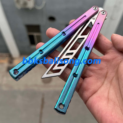 ARMED SHARK Titanium Krake Raken (Kraken) V3 Balisong Clone