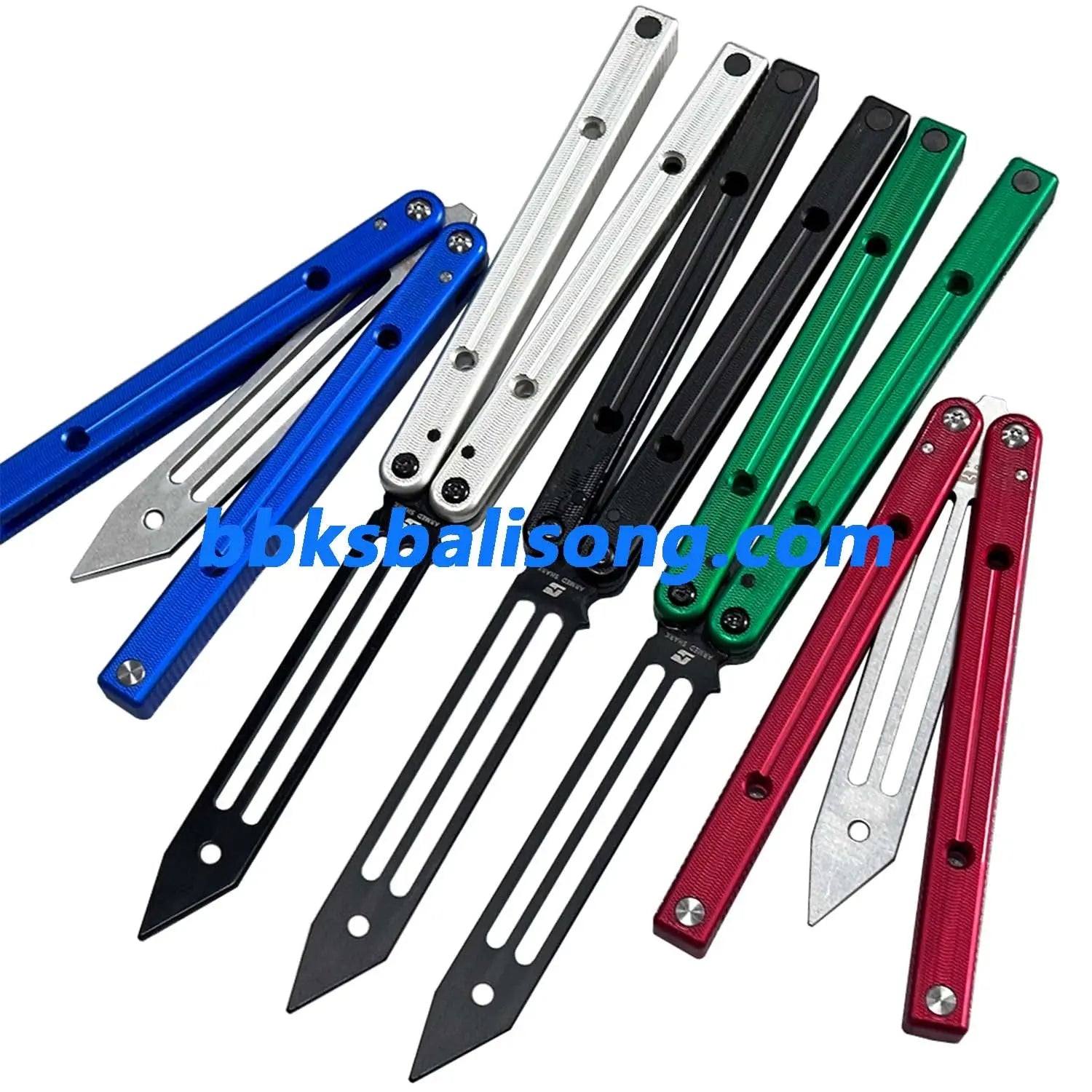 ARMED SHARK Squidtrainer V4 Clone 7075 Aluminum Handle BBKSbalisong