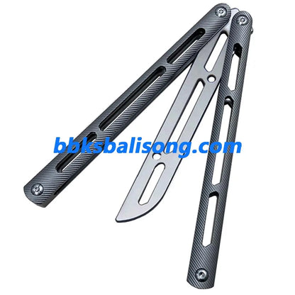 Theone Tsunami Balisong Clone Titanium Channel Handle BBKSbalisong