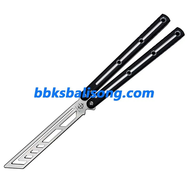 Baliplus Krake Raken (Kraken) V3 Balisong Trainer Clone 6061 Aluminum Channel Handle BBKSbalisong