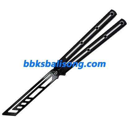 Baliplus Krake Raken (Kraken) V3 Balisong Trainer Clone 6061 Aluminum Channel Handle BBKSbalisong