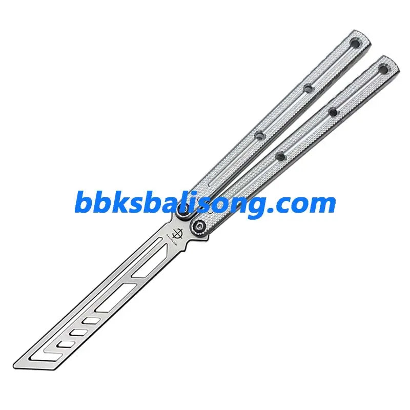 Baliplus Krake Raken (Kraken) V3 Balisong Trainer Clone 6061 Aluminum Channel Handle BBKSbalisong