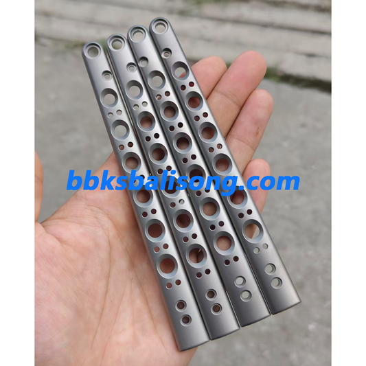 Houyi Titanium Replicant Balisong Slabs&Spacers