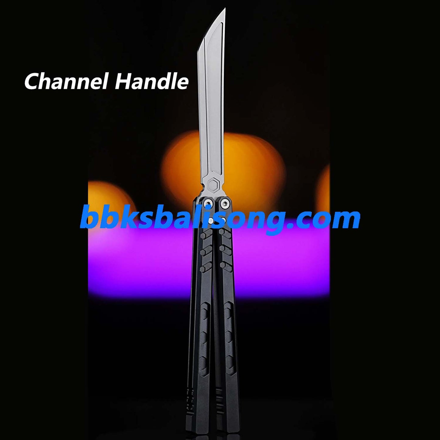 ARMED SHARK E-Volve Hex Balisong Clone 7075 Aluminum Handle