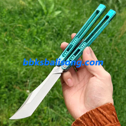 Baliplus Medusa V2 Balisong Clone Titanium Handle Bushings System