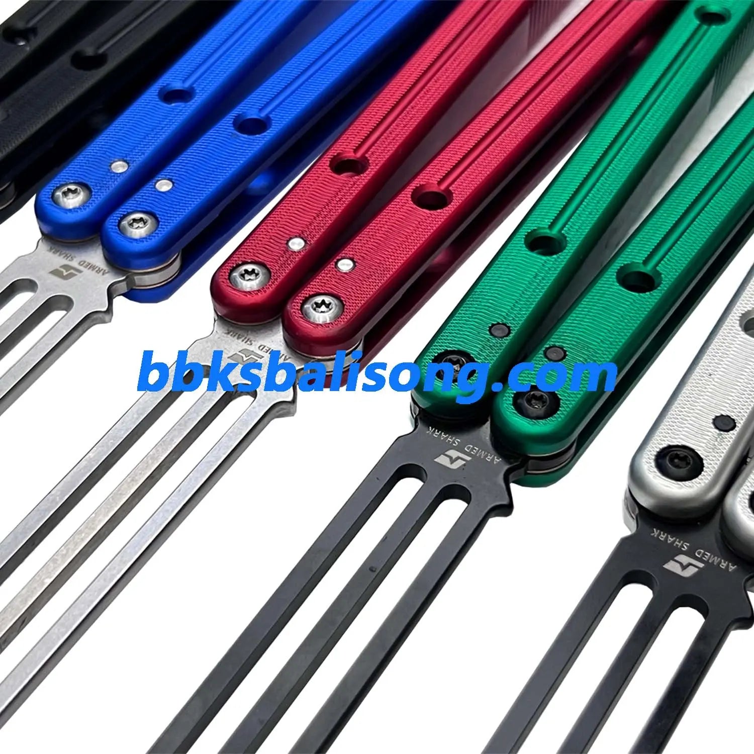 ARMED SHARK Squidtrainer V4 Clone 7075 Aluminum Handle BBKSbalisong