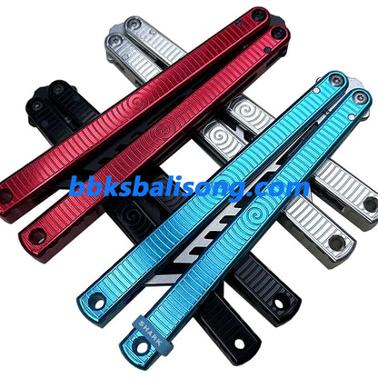 ARMED SHARK Spiral Krake Raken (Kraken) V3 Balisong Clone BBKSbalisong